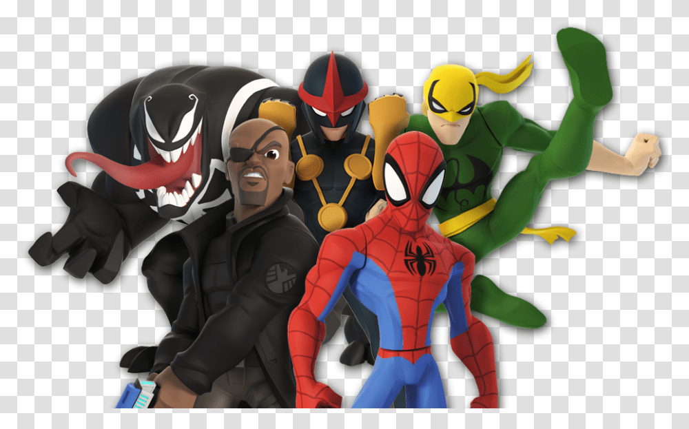 Spiderman Edition Gamecube Video Games Disney Infinity Disney Infinity Venom Vs, Person, Poster, Advertisement Transparent Png