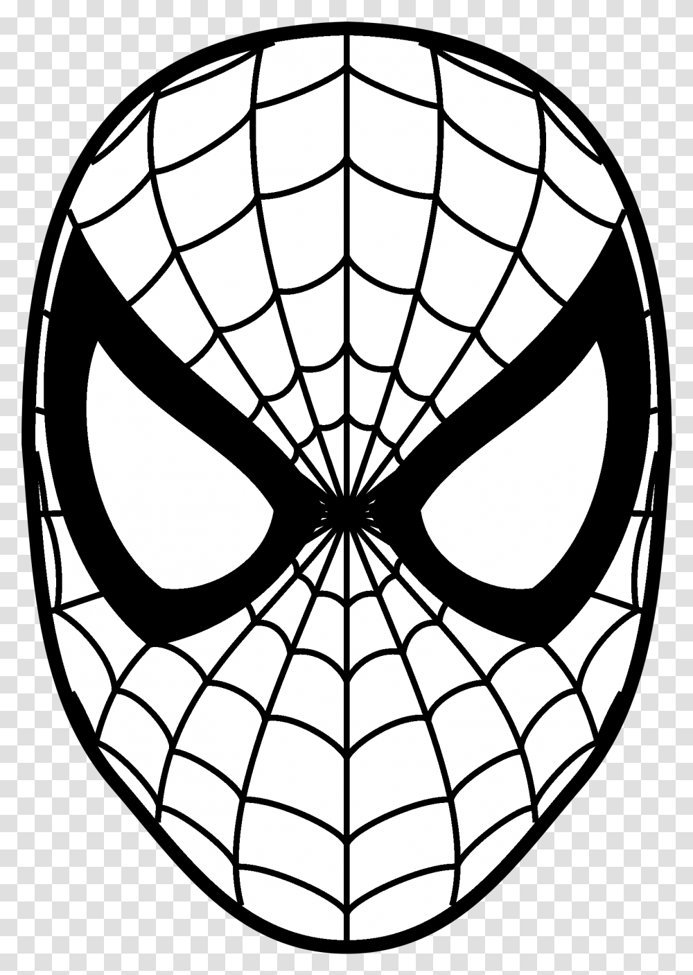 Spiderman Face, Lamp, Leisure Activities, Spider Web, Canopy Transparent Png