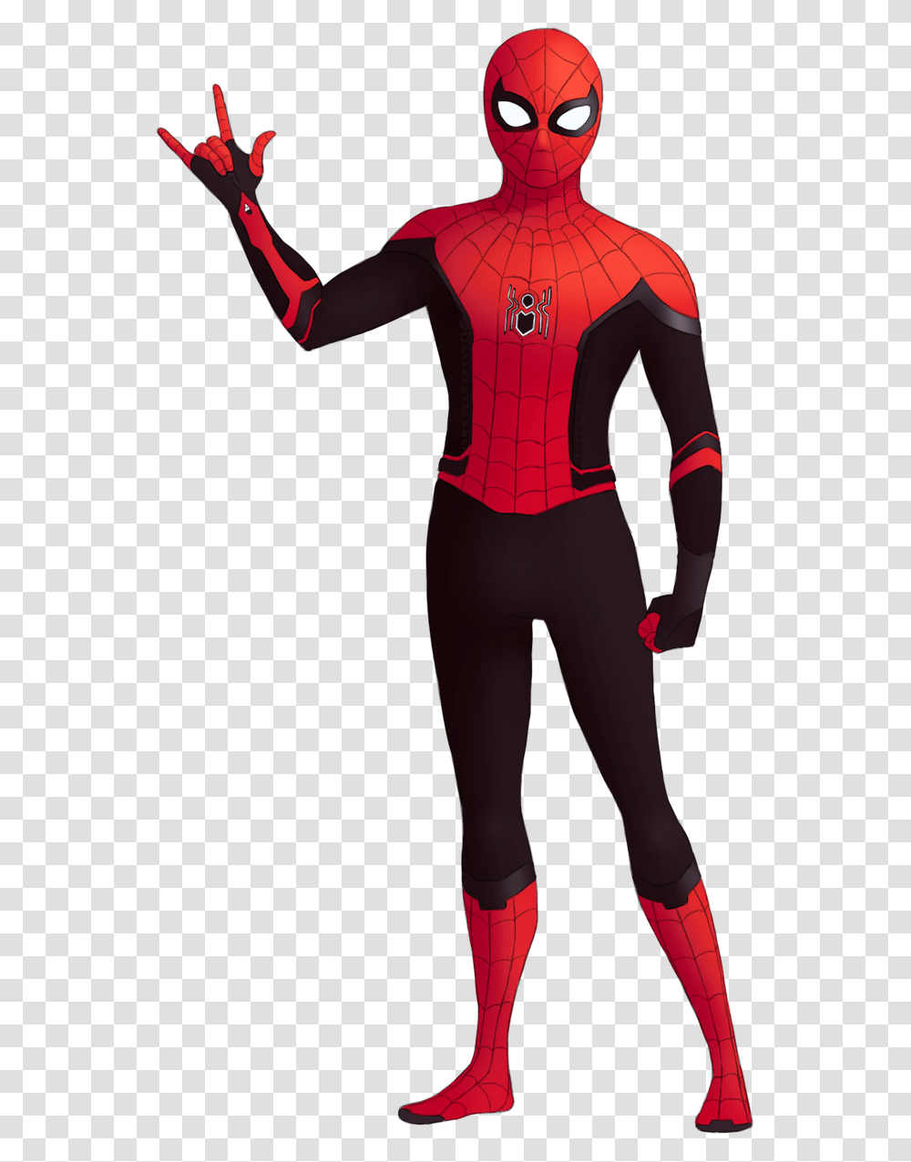 Spiderman Far From Home, Person, Sleeve, Female Transparent Png