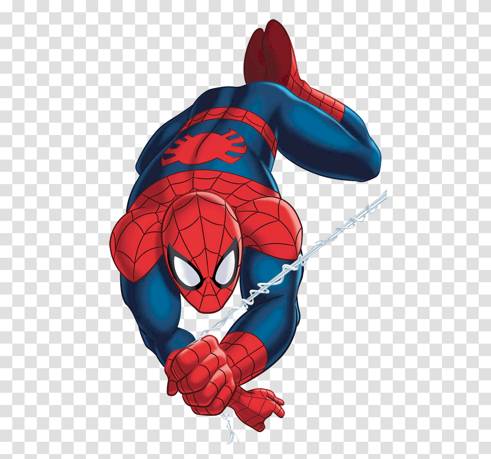 Spiderman Hd Clip Art, Comics, Book, Hand Transparent Png