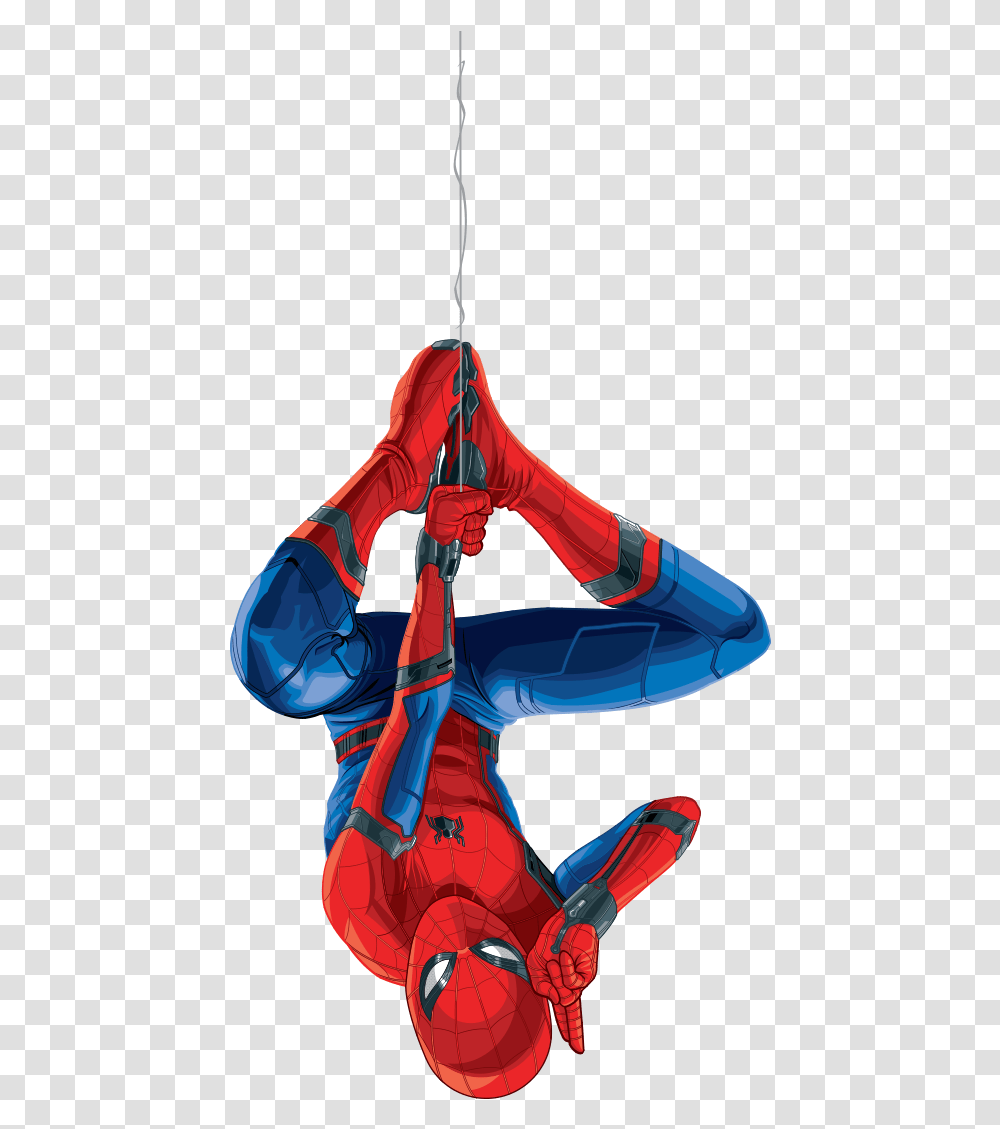 Spiderman Homecoming Logo, Person, Human, Acrobatic Transparent Png