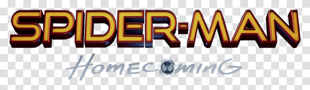 Spiderman Homecoming Logo, Word, Alphabet Transparent Png