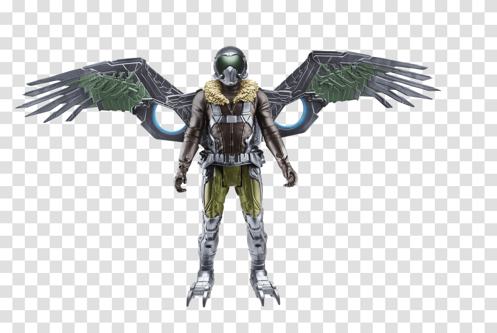 Spiderman Homecoming Vulture Toy, Person, Human, Armor Transparent Png