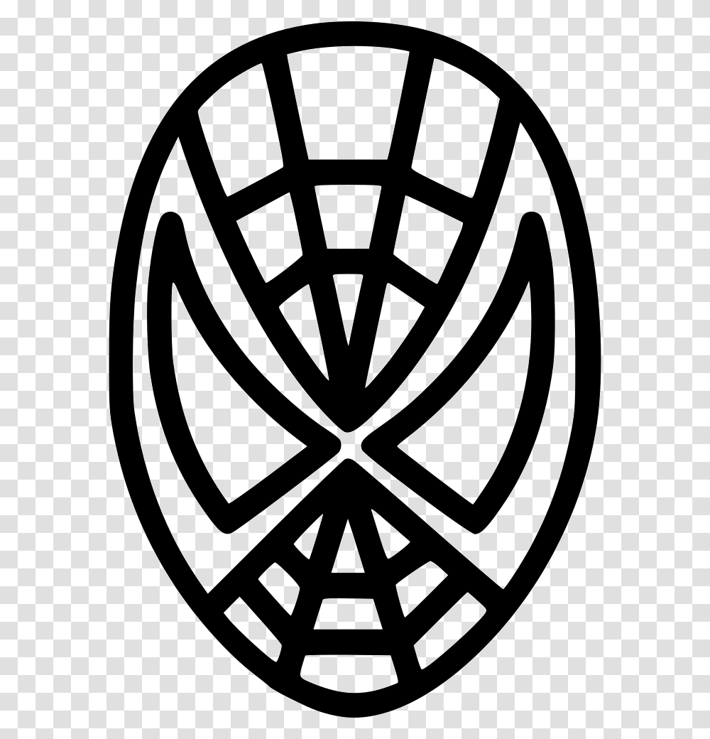 Spiderman Humanoid Superhero Black And White Superhero Svg, Stencil, Logo, Trademark Transparent Png