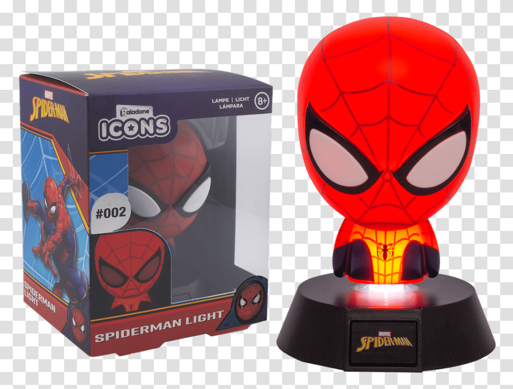 Spiderman Icon Light Spider Man Lamp, Sunglasses, Accessories, Accessory, Robot Transparent Png