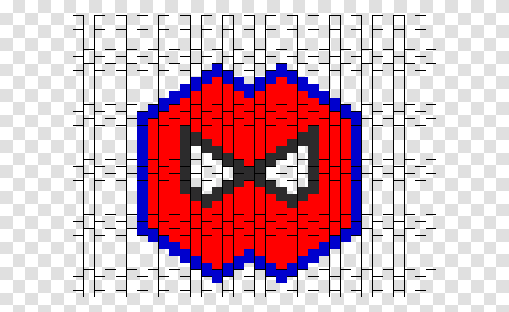 Spiderman Mask Bead Pattern Deadmau5 Kandi Mask Patterns, Rug, Number Transparent Png