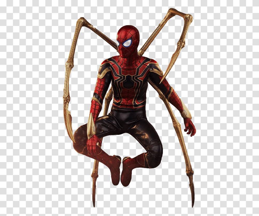 Spiderman Mask Clipart Iron Spider Infinity War, Person, Human, Helmet Transparent Png