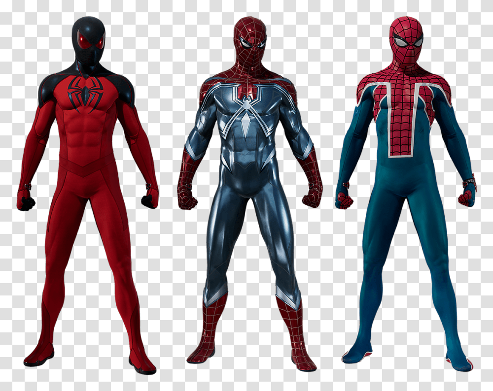 Spiderman Swinging, Person, Human, Spandex, Veins Transparent Png