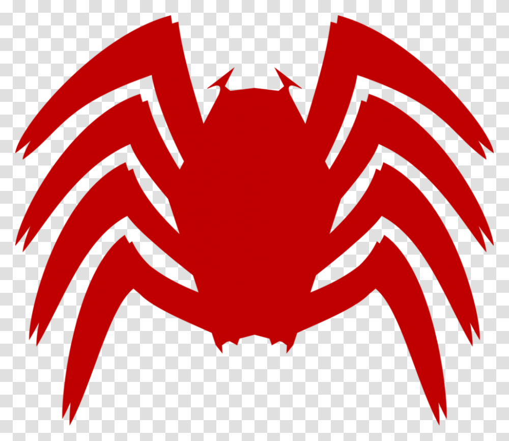Spiderman Venom Logo Venom Spider Logo, Seafood, Leaf, Plant, Sea Life Transparent Png
