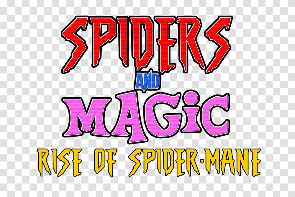Spiders And Magic Rise Of Spider Mane Logo, Label, Alphabet, Bazaar Transparent Png