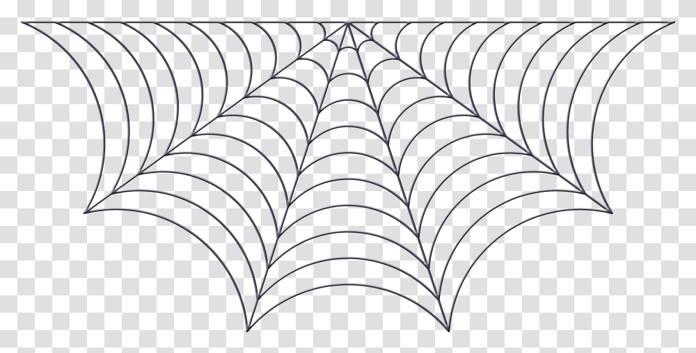 Spiderweb Clipart Food Web Spider Web Drawing, Rug Transparent Png