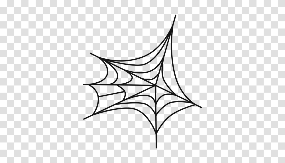 Spiderweb Thin Line Icon, Spider Web Transparent Png