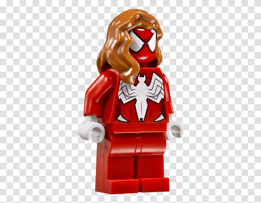 Spiderwoman Lego Marvel Spider Girl, Toy, Figurine, Robot Transparent Png