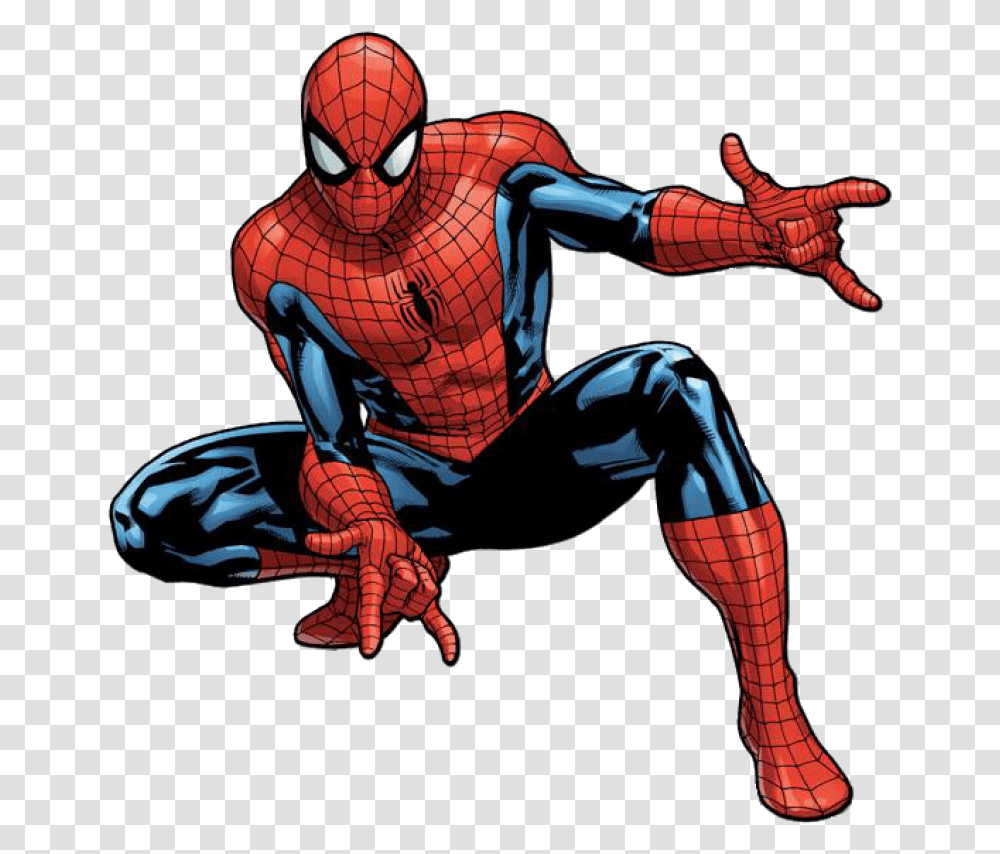 Spidey Image Spider Man Comics Suit, Person, People, Hand Transparent Png