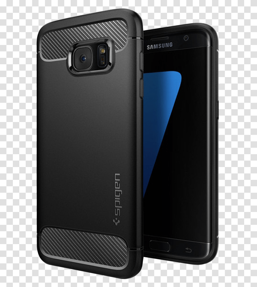 Spigen Rugged Armor Hard Case For Samsung Galaxy S7 Samsung S7 Edge Back Cover, Mobile Phone, Electronics, Cell Phone, Camera Transparent Png