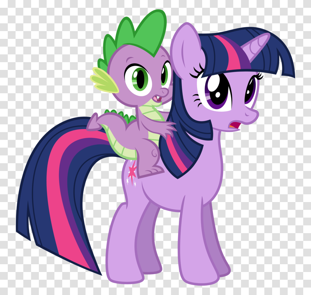 Spike And Twilight, Purple, Costume Transparent Png