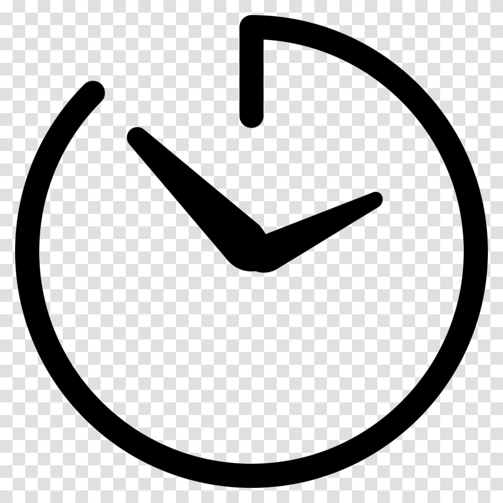 Spike Line Iphone Camera Timer Icon, Stencil, Logo, Trademark Transparent Png
