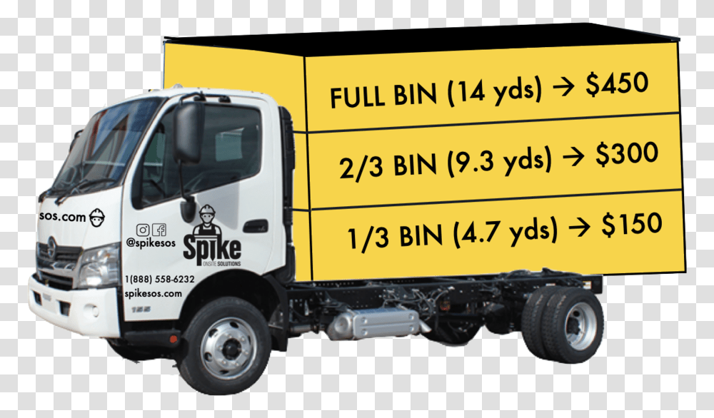 Spike Onsite Solutions, Truck, Vehicle, Transportation, Moving Van Transparent Png