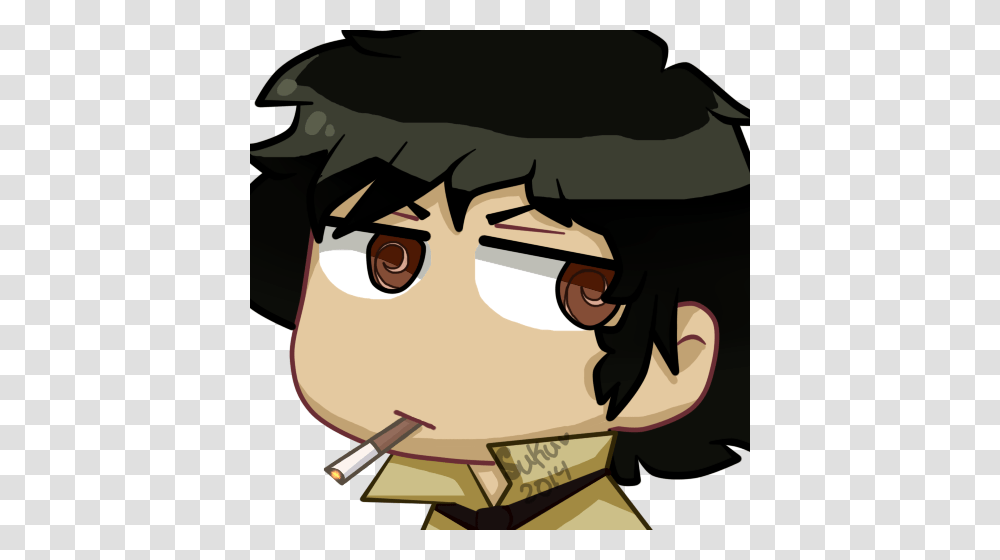 Spike Spiegel Assorted Animesmangas, Face, Drawing Transparent Png