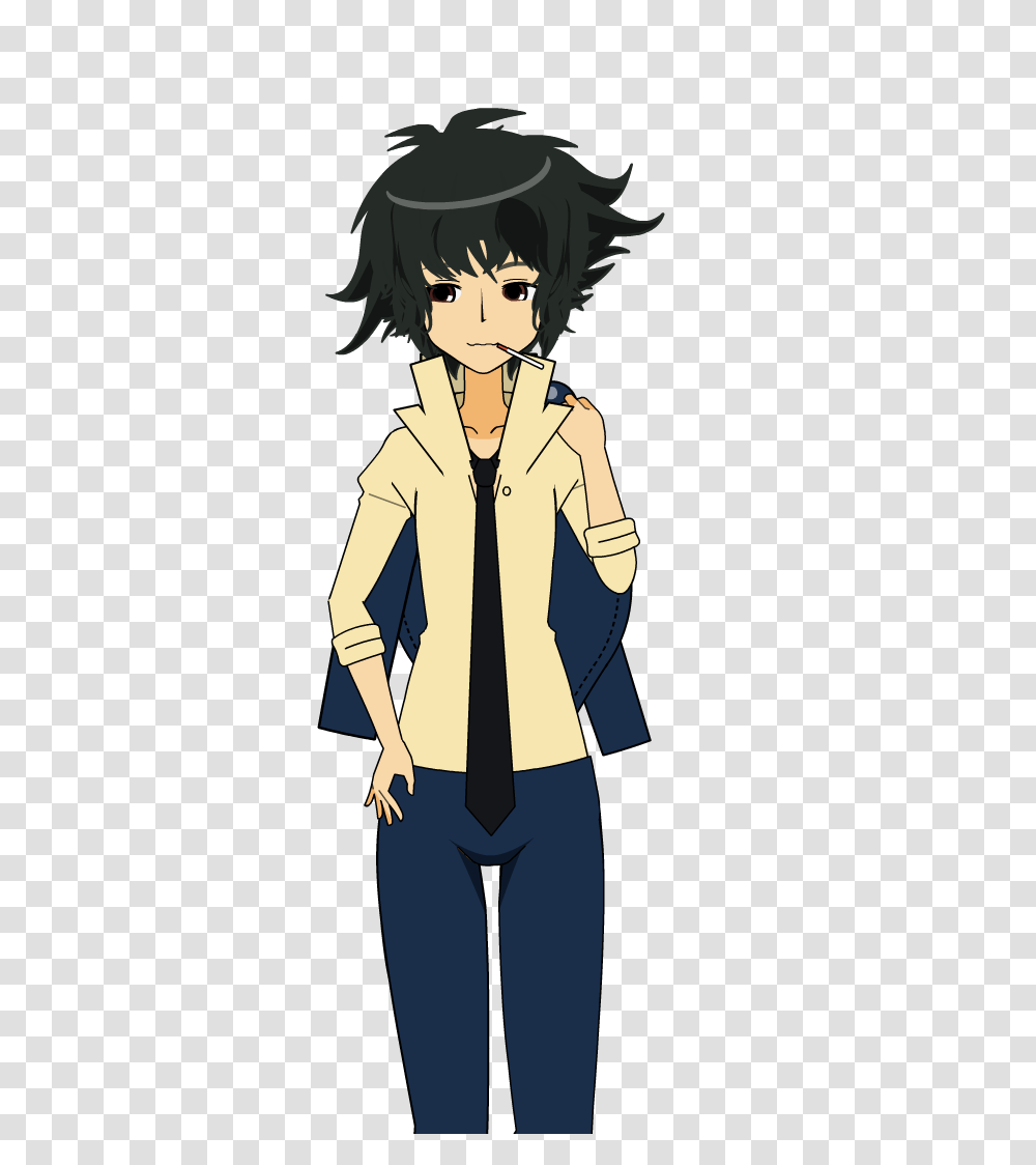 Spike Spiegel Daddy, Person, Human, Apparel Transparent Png