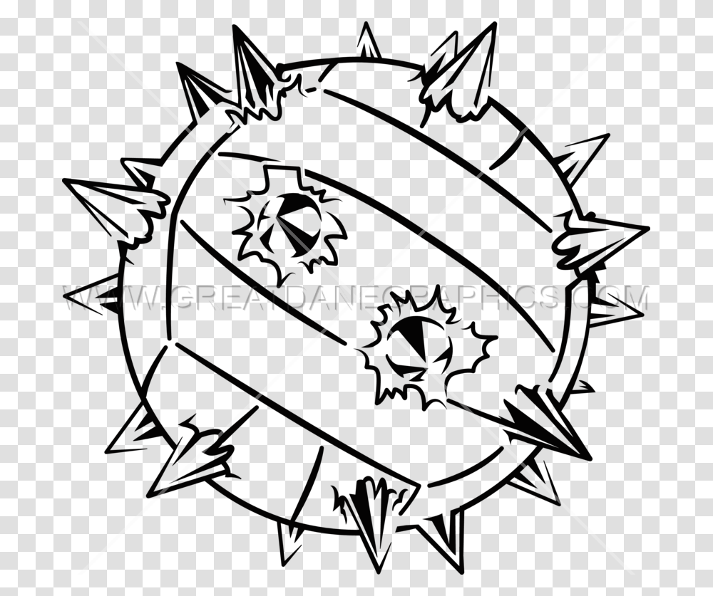 Spike Volleyball Production Ready Artwork For T Shirt Printing, Utility Pole, Plant, Pattern, Analog Clock Transparent Png