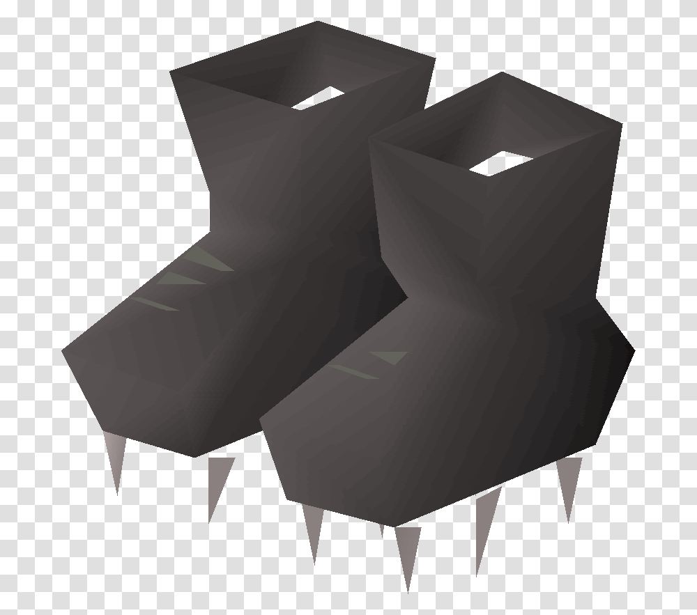 Spiked Boots Osrs, Mailbox, Letterbox, Gray Transparent Png
