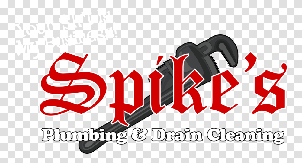 Spikes Plumbing And Drain Cleaning Spike, Text, Alphabet, Meal, Food Transparent Png