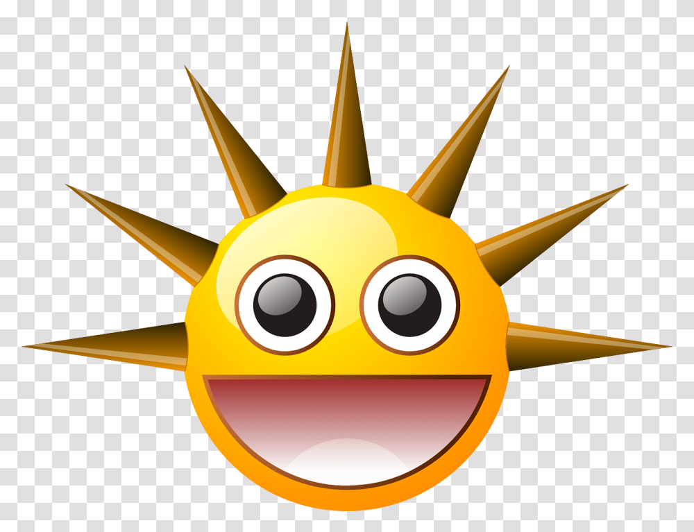 Spikey Clipart, Outdoors, Nature, Sun, Sky Transparent Png