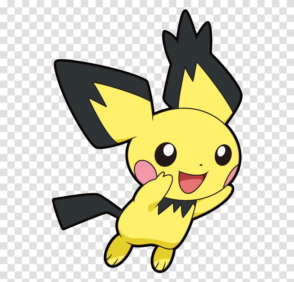 Spiky Eared Pichu Pokemon Pichu, Label, Text, Animal, Graphics Transparent Png