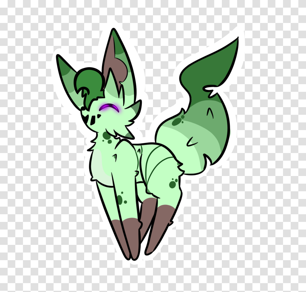Spiky Leafeon, Recycling Symbol, Alien Transparent Png