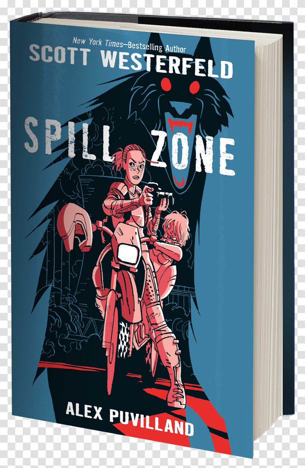 Spill Zone By Scott Westerfield Hd Spill Zone Graphic Novel, Poster, Advertisement, Person, Human Transparent Png