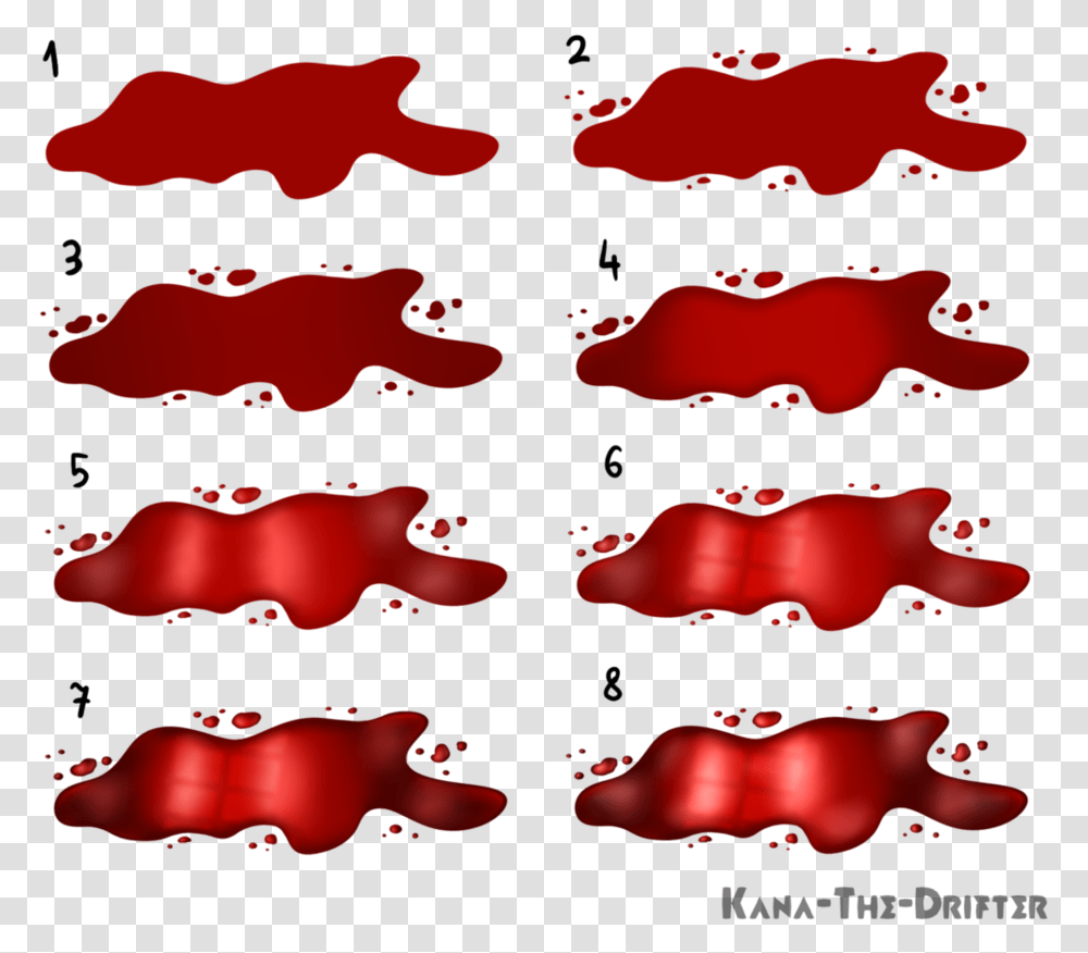 Spilled Clipart Draw Blood On The Floor, Pattern, Tree, Mouth, Outdoors Transparent Png