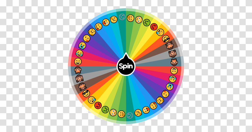 Spin And Act Like Emoji Spin The Wheel Challenge Ideas, Logo, Symbol, Balloon, Label Transparent Png