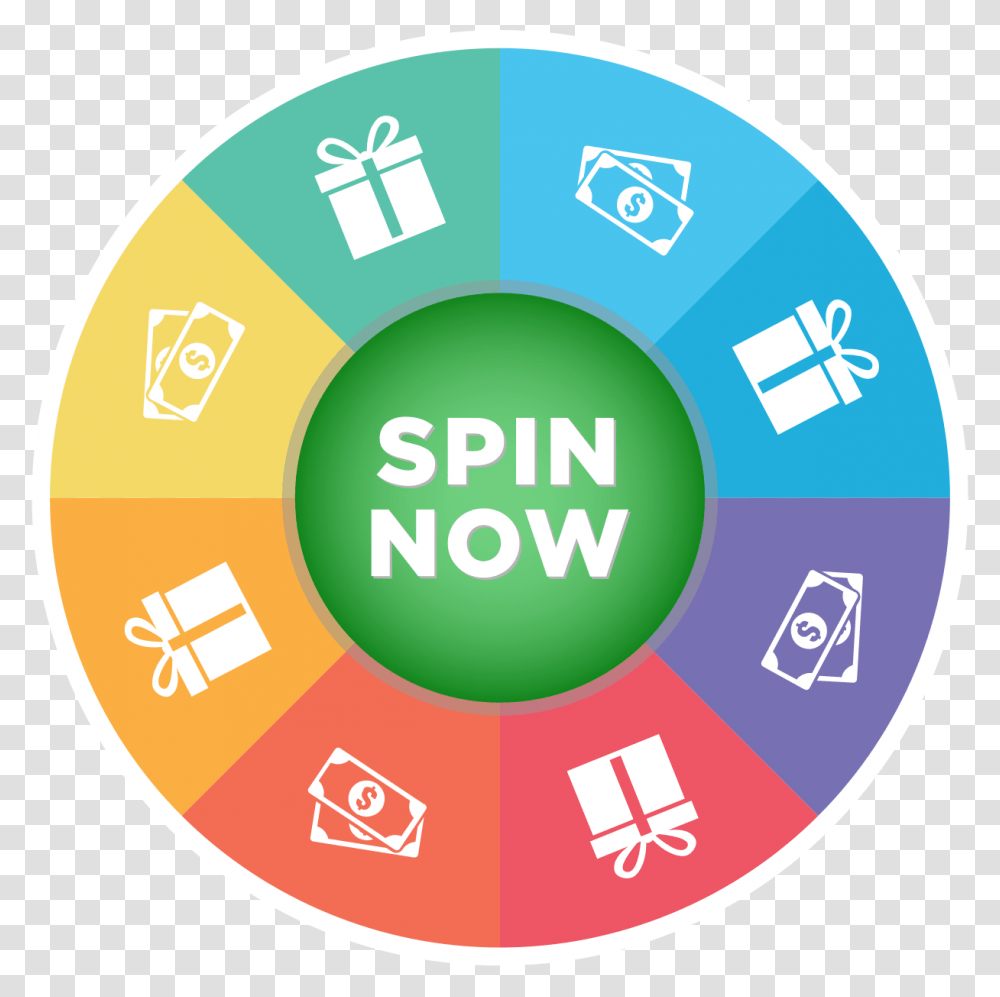 Spin To Win Spin The Wheel, Game, Gambling, Label Transparent Png