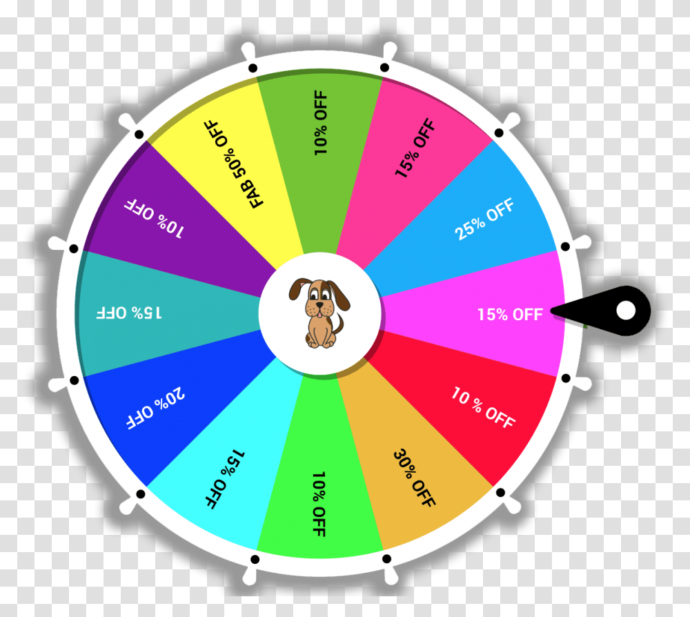 Spin To Win Up To 50 Percent Off Circle, Spoke, Machine, Disk, Diagram Transparent Png