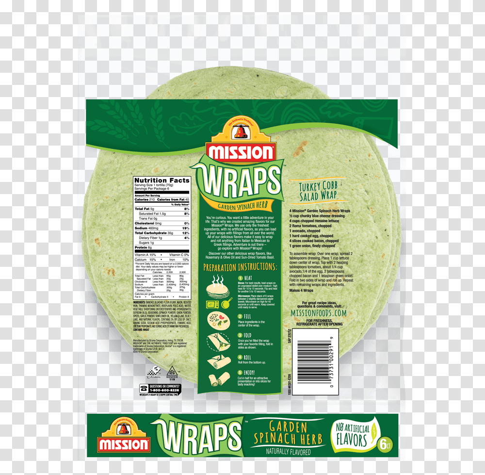 Spinach Tortilla Ingredients, Food, Plant, Pancake, Bread Transparent Png