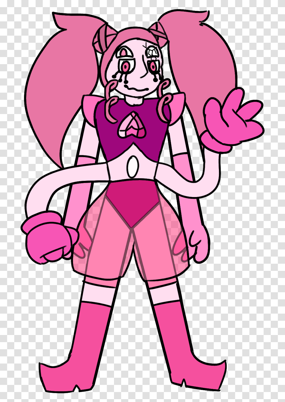 Spinearl Fusion Their Name Is Pink Coral Cartoon, Person, Human, Flyer Transparent Png