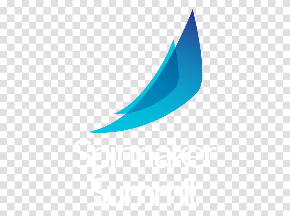 Spinnaker Logo Stacked Alt White Text 2 Spinnaker Logo, Outdoors, Sea, Water, Nature Transparent Png