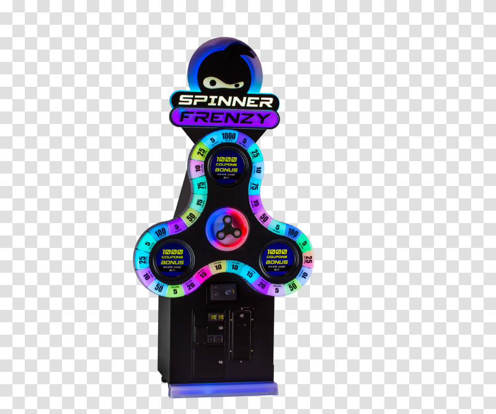Spinner Frenzy Arcade Game, Arcade Game Machine, Leisure Activities, Skateboard, Lighting Transparent Png