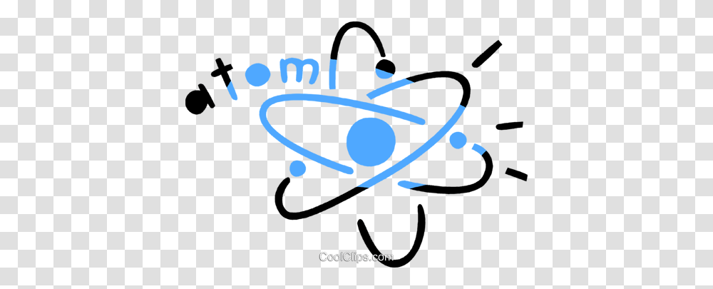 Spinning Atoms Royalty Free Vector Clip Art Illustration, Handwriting, Hook Transparent Png