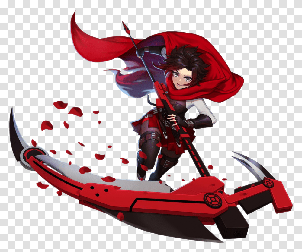 Spinoirr Rwby Amity Arena Ruby, Toy, Person Transparent Png