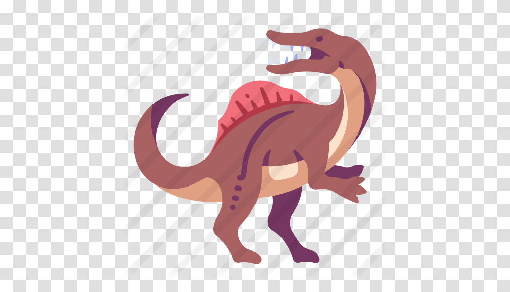 Spinosaurus Animal Figure, T-Rex, Dinosaur, Reptile Transparent Png