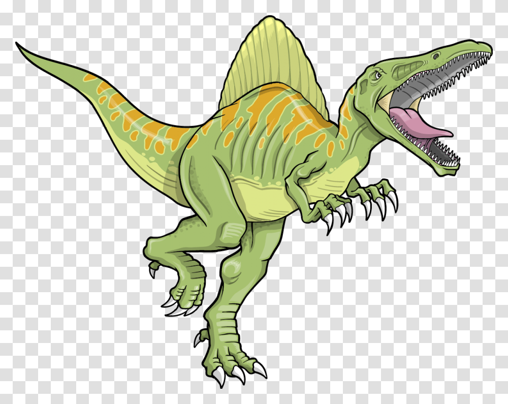 Spinosaurus Clipart, Dinosaur, Reptile, Animal, T-Rex Transparent Png