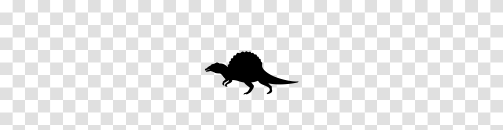 Spinosaurus Icons Noun Project, Gray, World Of Warcraft Transparent Png
