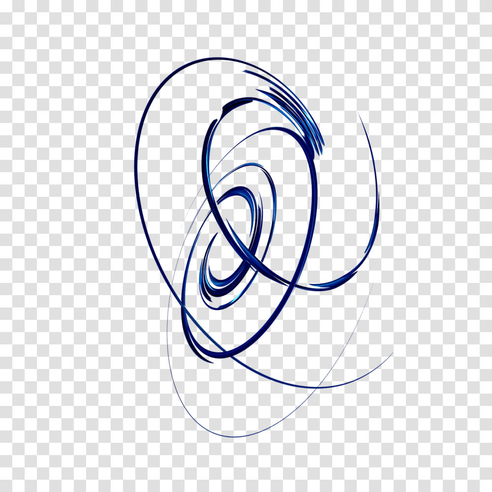 Spiral Blue, Coil, Apparel Transparent Png