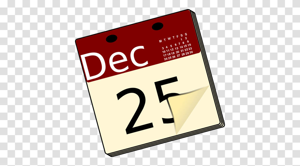 Spiral Calendar Icon Vector Clip Art, Number Transparent Png