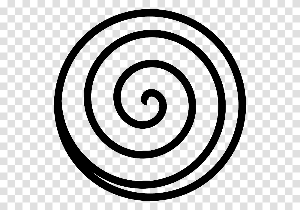 Spiral Clipart Black And White, Rug, Coil Transparent Png