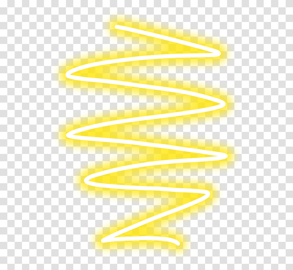 Spiral Espiral Yellow Amarillo Light, Banana, Fruit, Plant, Food Transparent Png