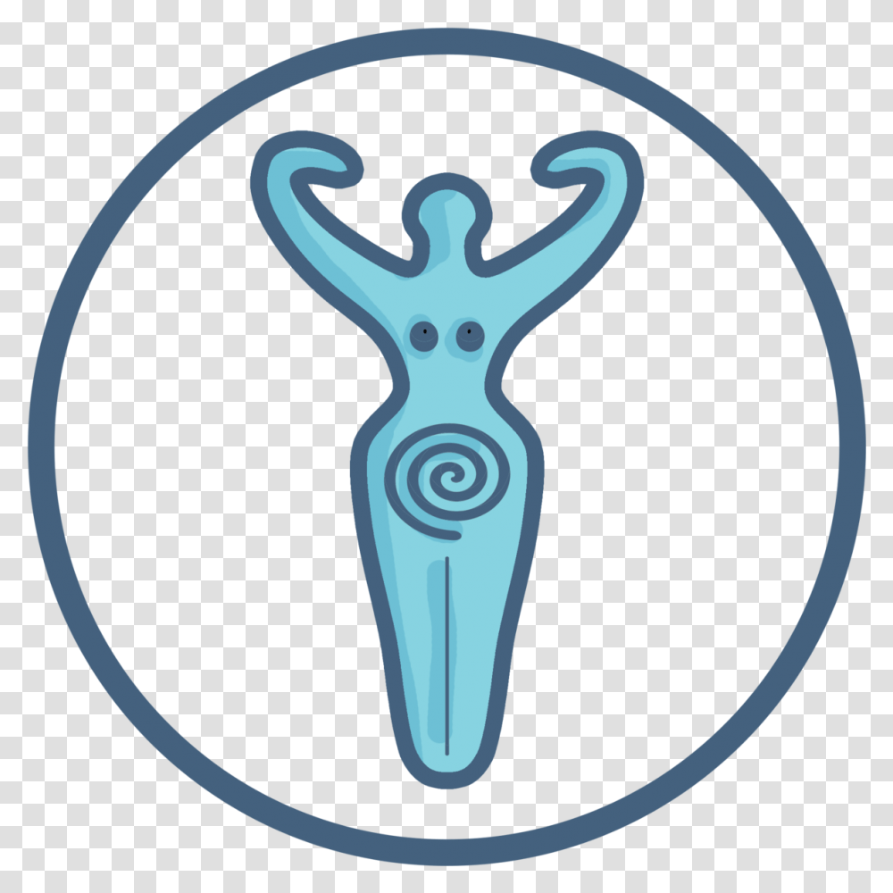 Spiral Goddess The Ancient Symbol Spiral Goddess Symbol, Logo, Trademark, Wrench Transparent Png