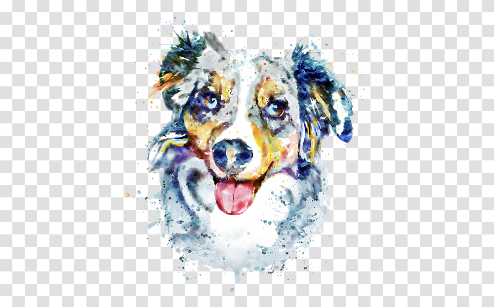 Spiral Notebook For Sale Border Collie Red Merle Watercolor, Graphics, Art, Dog, Pet Transparent Png